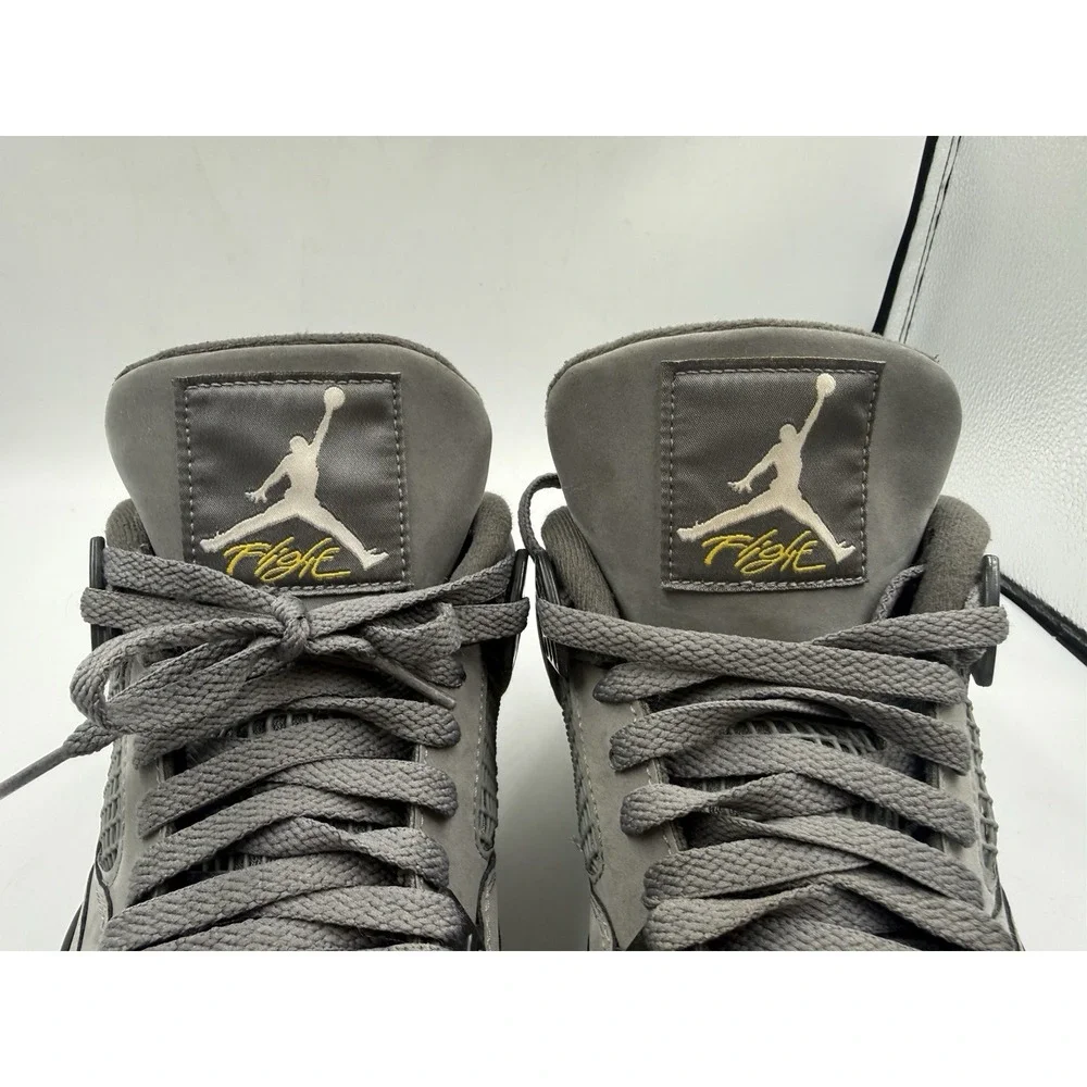 Air Jordan 4 Retro Cool Grey 2019 Size 11 US 45 Euro Men's Very Good
